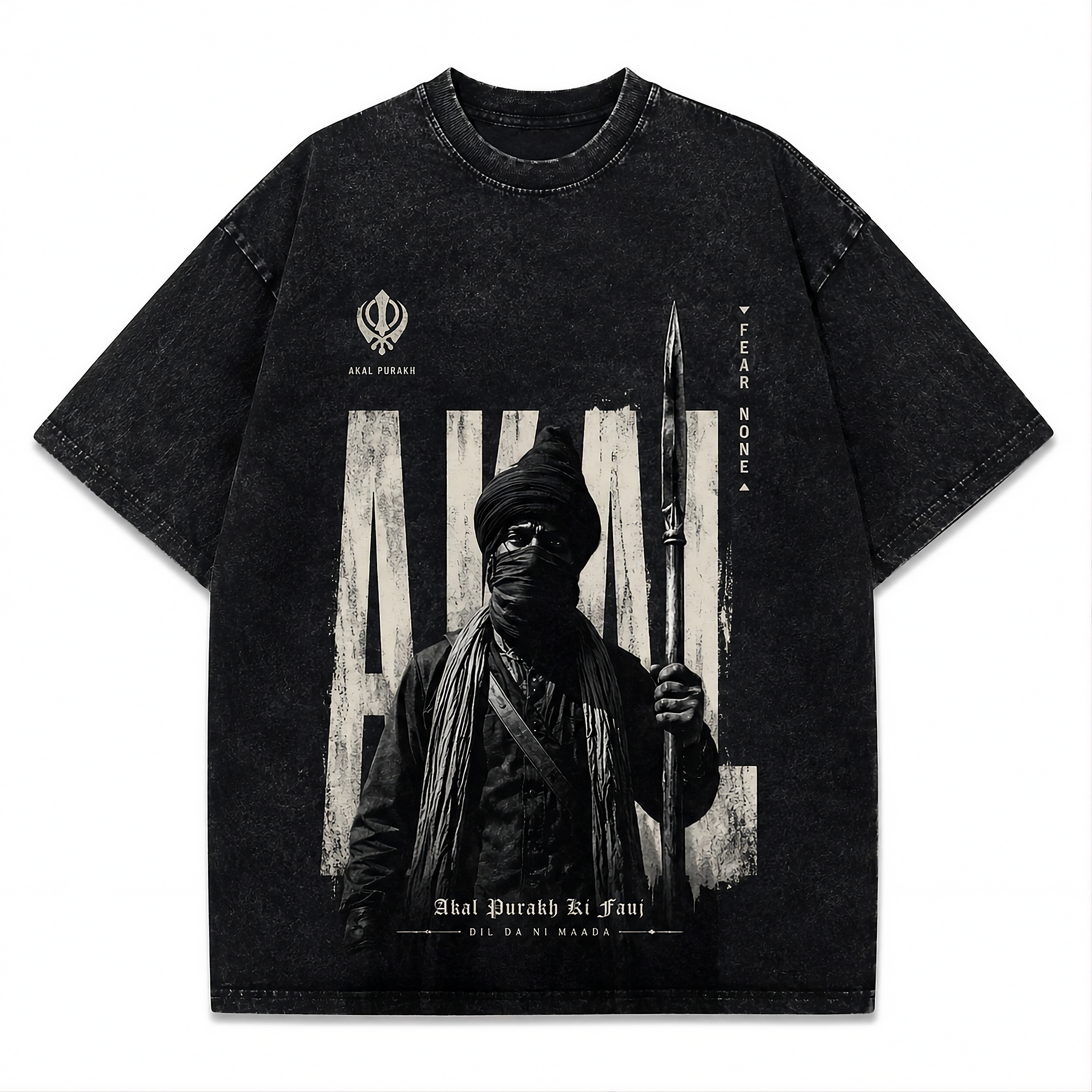 Akal Oversized T-Shirt | Premium 240 GSM Cotton | Pind Label