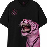 Pink Tiger Oversized T-Shirt